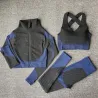 Damen - Yoga-Sets - Sport - Gymanzüge - Langarm