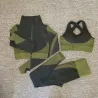 Damen - Yoga-Sets - Sport - Gymanzüge - Langarm