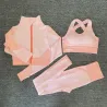 Damen - Yoga-Sets - Sport - Gymanzüge - Langarm