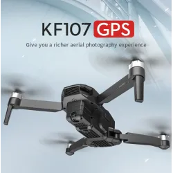 KF107 - GPS - 5G - WiFi - 1.2KM - 4K Servo Kamera - Optical Flow Positioning - Brushless - Faltbar - Eine Batterie