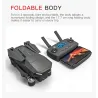 KF107 - GPS - 5G - WiFi - 1.2KM - 4K Servo Camera - Optical Flow Positioning - Brushless - Pieghevole - Una batteria