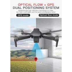 KF107 - GPS - 5G - WiFi - 1.2KM - 4K Servo Camera - Optical Flow Positioning - Brushless - Pieghevole - Una batteria
