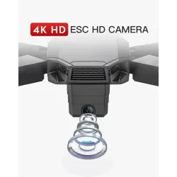 KF107 - GPS - 5G - WiFi - 1.2KM - 4K Servo Camera - Optical Flow Positioning - Brushless - Pieghevole - Una batteria