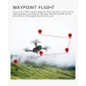 KF107 - GPS - 5G - WiFi - 1.2KM - 4K Servo Camera - Optical Flow Positioning - Brushless - Pieghevole - Una batteria