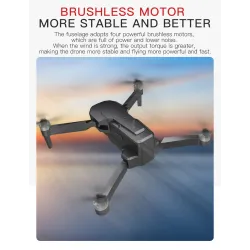 KF107 - GPS - 5G - WiFi - 1.2KM - 4K Servo Camera - Optical Flow Positioning - Brushless - Pieghevole - Una batteria