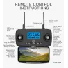 KF107 - GPS - 5G - WiFi - 1.2KM - 4K Servo Camera - Optical Flow Positioning - Brushless - Pieghevole - Una batteria