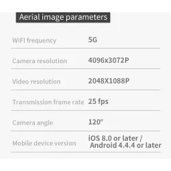 KF107 - GPS - 5G - WiFi - 1.2KM - 4K Servo Camera - Optical Flow Positioning - Brushless - Pieghevole - Una batteria