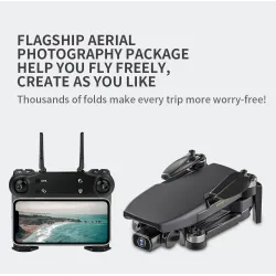 ZLRC SG108 - 5G - WIFI - FPV - GPS - 4K HD-kamera - Optisk flödesposition - Borstlös - Foldable - Orange