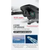 Drone PiezasZLRC SG108 - 5G - WIFI - FPV - GPS - Cámara HD 4K - Posición óptica de flujo - Sin cepillo - plegable - Orange