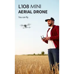 L108 - 5G - WIFI - FPV - GPS - 4K - 120° Wide Angle Camera - 32mins Temps de vol - Brushless - Foldable