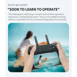 L108 - 5G - WIFI - FPV - GPS - 4K - 120° Wide Angle Camera - 32mins Temps de vol - Brushless - Foldable