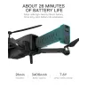 ZLRC SG906 PRO 2 - GPS - 5G - WIFI - 4K HD Caméra - 3-Axis Gimbal - Brushless - Foldable - Sans Megaphone
