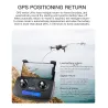 ZLRC SG906 PRO 2 - GPS - 5G - WIFI - 4K HD Caméra - 3-Axis Gimbal - Brushless - Foldable - Sans Megaphone