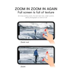 ZLRC SG906 PRO 2 - GPS - 5G - WIFI - 4K HD-kamera - 3-Axis Gimbal - Borstlös - Foldable - Utan Megafon