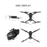 ZLRC SG906 PRO 2 - GPS - 5G - WIFI - 4K HD-kamera - 3-Axis Gimbal - Borstlös - Foldable - Utan Megafon