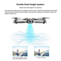 YDJIA D81WG - WiFi - FPV - Caméra double HD 4K - Positionnement de flux optique - Foldable