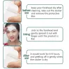 Avlägsnande Anti-wrinkle Stickers - Anti-aging - Lifting Mask