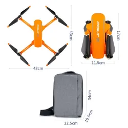 Drone PiezasJJRC X17 - GPS - 5G - 6K ESC - Cámara HD - 2 ejes Gimbal - Optical Flow Positioning - Brushless - Foldable