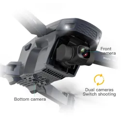 ZLRC SG907 Pro - 5G - WIFI - FPV - GPS - 4K HD Dual Camera Tvåaxlig Gimbal - Optisk flödespositionering - Vikbar