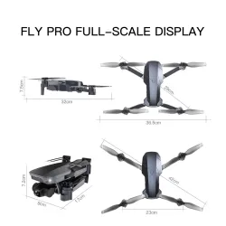 ZLRC SG907 Pro - 5G - WIFI - FPV - GPS - 4K HD Dual Camera - Two-axis Gimbal - Optical Flow Positioning - FoldableR/C Drone