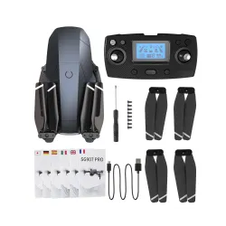 ZLRC SG907 Pro - 5G - WIFI - FPV - GPS - 4K HD -kamera Kaksiakselinen Gimbal - Optical Flow Positioning