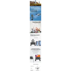 G05 - 5G - WIFI - Caméra HD 4K - GPS - 20mins Temps de vol - Foldable