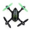 Drone PiezasHubsan X4 H107C Actualizado - 2.4G - 4CH - 2MP Cámara - Negro Verde - Modo 2 (Left Hand Throttle)
