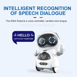 RC Robot - Talking - Interactive - Dialogue - MiniRC Zabawki