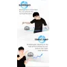 D3 - Luz Colorida - Sensor de Gestura - Modo de Segure Altitude - Indução Inteligente - Bola de Voo