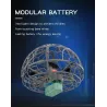 D3 - Luz Colorida - Sensor de Gestura - Modo de Segure Altitude - Indução Inteligente - Bola de Voo
