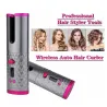Céramique boucle de cheveux - sans fil - autorotation - Led display - USB