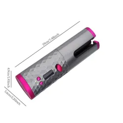 Céramique boucle de cheveux - sans fil - autorotation - Led display - USB