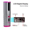Céramique boucle de cheveux - sans fil - autorotation - Led display - USB