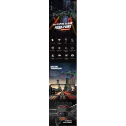 Utoghter X9 - WIFI - 1080p Caméra - Pression d'air - Contrôle d'application - Foldable