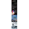 Utoghter X9 - WIFI - 1080p Caméra - Pression d'air - Contrôle d'application - Foldable