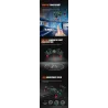 Utoghter X9 - WIFI - 1080p Caméra - Pression d'air - Contrôle d'application - Foldable