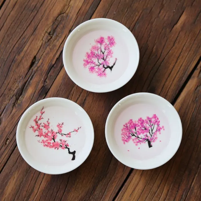 Mug en céramique - changement de couleur thermique - Sakura japonais