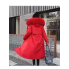 Chaquetasabrigo de invierno con forro extraíble - chaqueta larga encapuchada