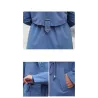 Manteau d'hiver avec doublure amovible - veste longue capuche