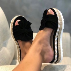 Sommer Sandalen - Flip-Flops mit Schleife