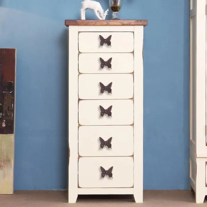 Maniglia per mobili Vintage - farfalla