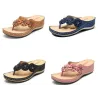 SandaliasSandalias de verano con flores decorativas - chanclas de estilo étnico