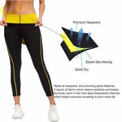 Slimming leggings & top - saunaefekti - laihtumiskunto