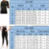 Slimming leggings & top - saunaefekti - laihtumiskunto