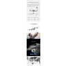 4DRC - F3 - Flux optique - Caméra double 4K - Positionnement GPS - HD - Drone aérienne - Foldable
