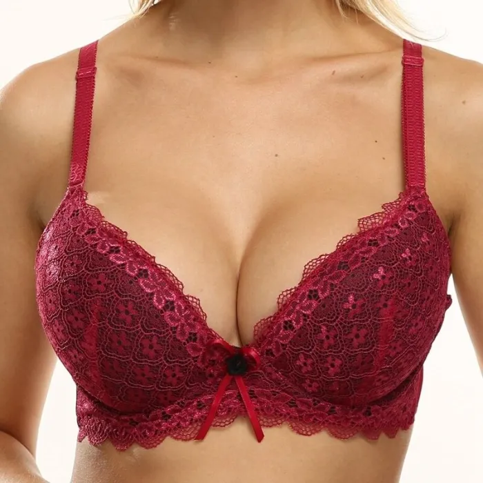 Sexy Spitze BH mit Push-up