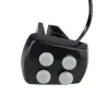 Luces6 Led - 4 tonos - campana de bicicleta - cuerno con luz