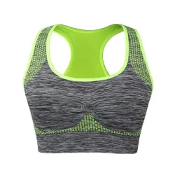 Stoßfester Fitness-BH mit Push-up - gepolsterte Oberseite