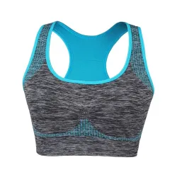 Stoßfester Fitness-BH mit Push-up - gepolsterte Oberseite