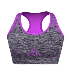Stoßfester Fitness-BH mit Push-up - gepolsterte Oberseite